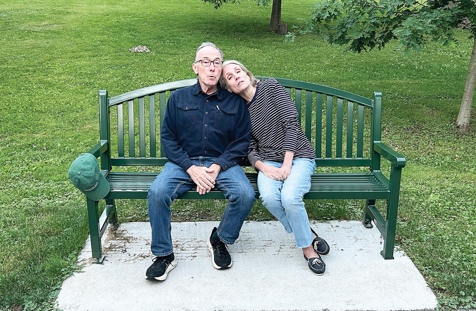 Dennis Kelly (left) will play the role of Norman and Wendy Kroll (right) will play the role of Ethel in New World Old World Theater’s production of “On Golden Pond” at Sturges Park, in Buffalo, on Saturday, August 22, with shows at 5:00 p.m. and 7:00 p.m. (Photos submitted by Mark Palmer)