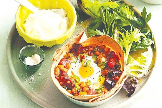 Baked Huevos Rancheros