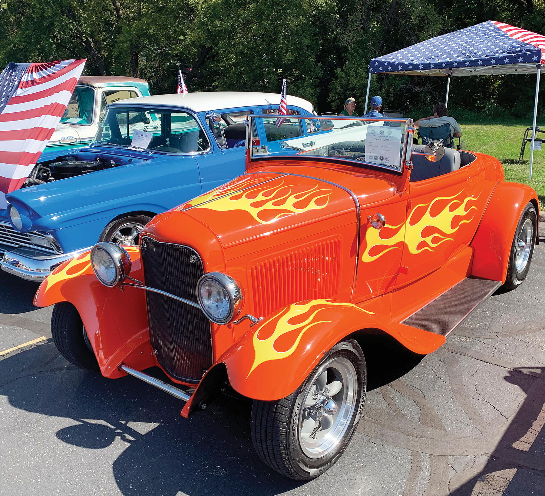 1930 Ford Roadmaster owned by Kevin Lehan, of St. Michael.