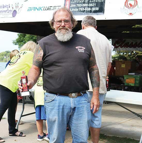 Tim Benson, of Big Lake, took home the Sponsors’ Award for his 1959 Ford Galaxie. (Photo by Paul Lyon)