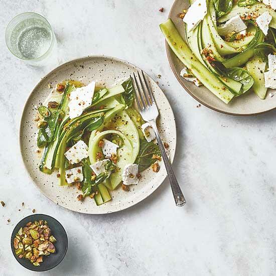 Cucumber and Melon Salad with Chile and Honey