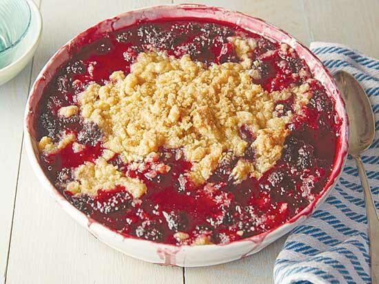 Fresh Blackberry Crisp