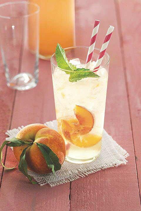 Ginger-Peach Soda
