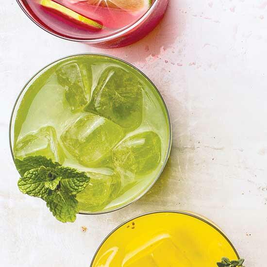 Honeydew, Cucumber, and Mint Soda