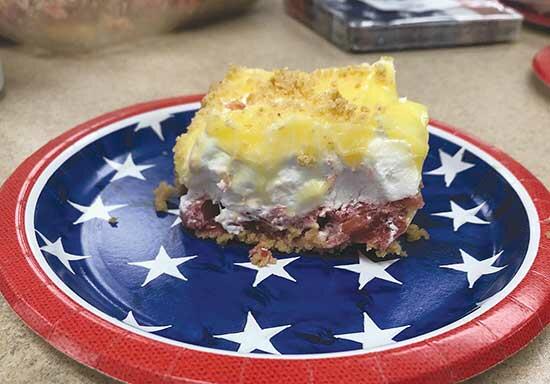 Lemon Rhubarb Dessert