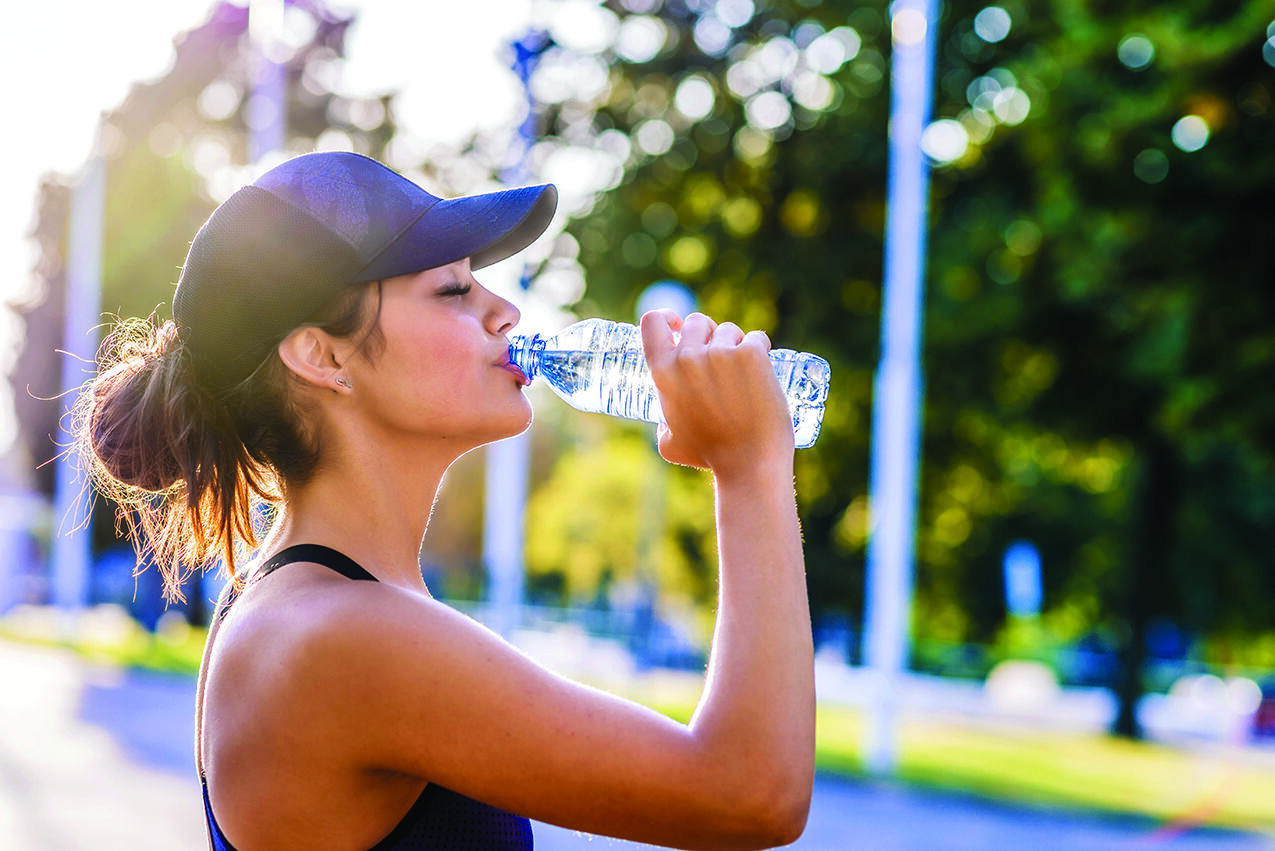 The Centers for Disease Control and Prevention report that water will almost always help people remain hydrated even when they're working in the heat.