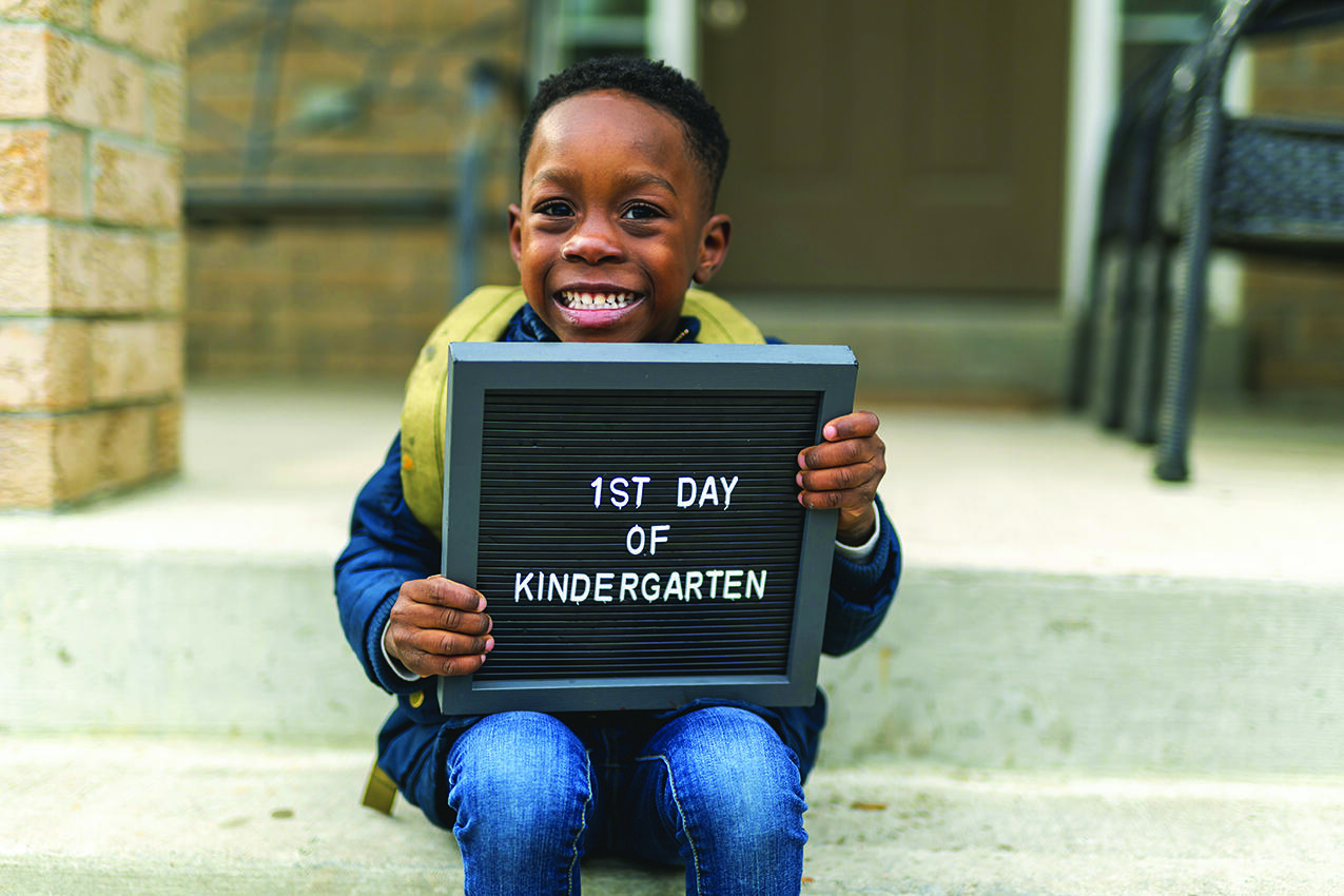 There are ways to make the first day of kindergarten less scary for kids.