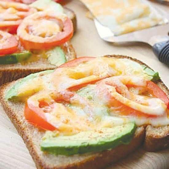 Tomato Avocado Melt