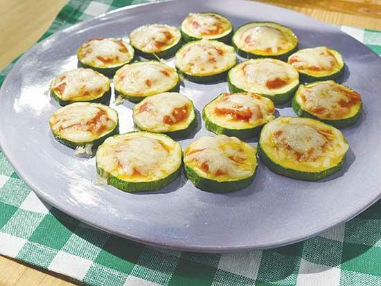 Zucchini Pizza Bites